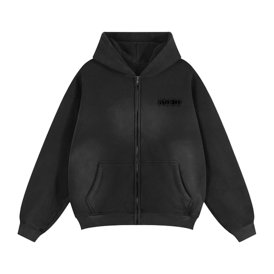 Unisex Zip-Up Hoodie