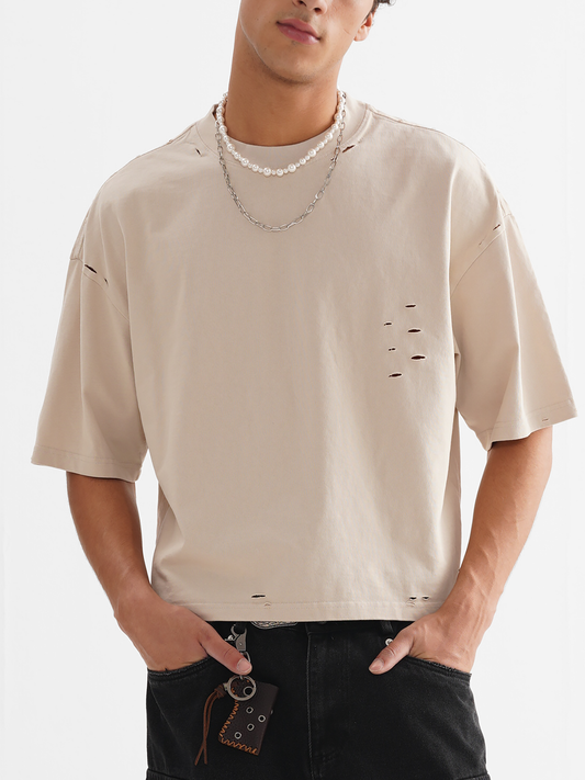 Unisex Classic Frayed T-Shirt